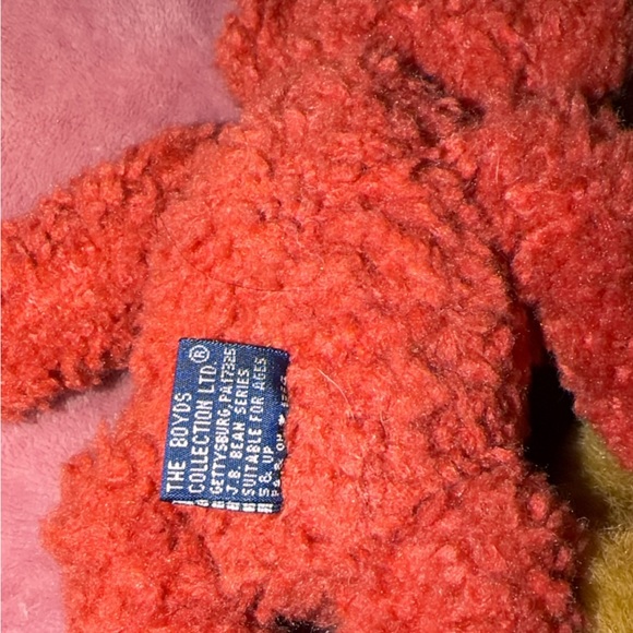 Vintage Boyds Bears Red and Brown Plush Pair - Picture 4 of 5